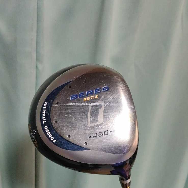 (緑126)HONMA ホンマ BERES MG 712 460 ベレス ドライバー 1W 10 純正 シャフト ARMRQ フレックスR  ヘッドカバー付