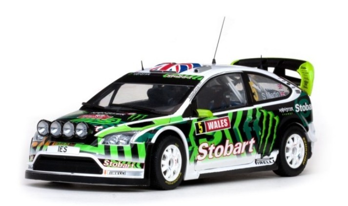 大きな割引 M. #5 (STOBART) WRC08 RS Focus フォード 1/18 サンスター Wilson/S. T58 2010 Britain Great of Rally Martin サンスター