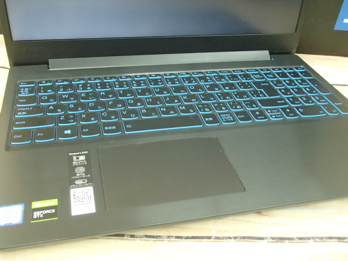 □Lenovo IdeaPad L340 Gaming 81LK001BJP ジャンク□Core i7-9750H