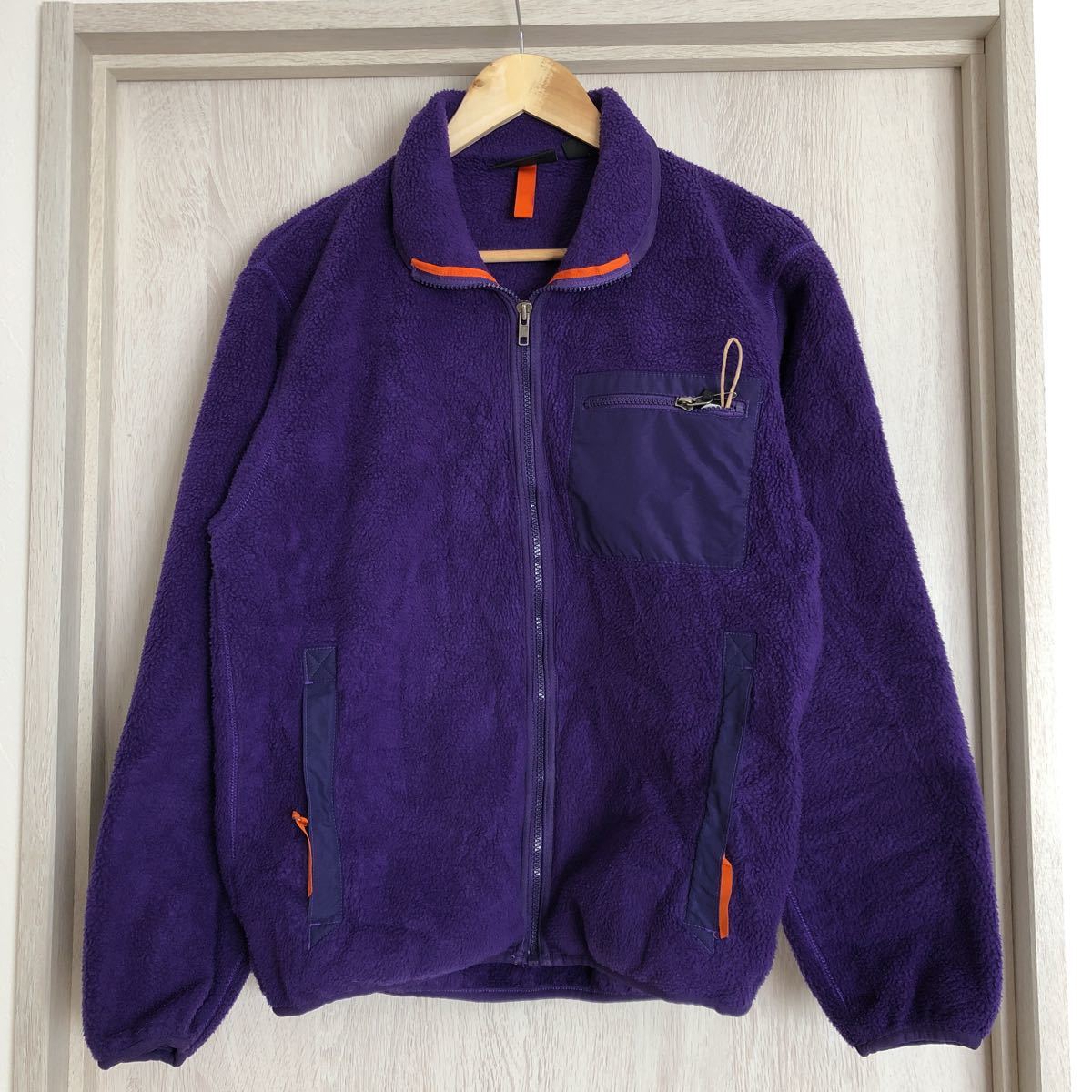 新発売 USA製 フリースジャケット パタゴニア patagonia 91年 (k) 紫