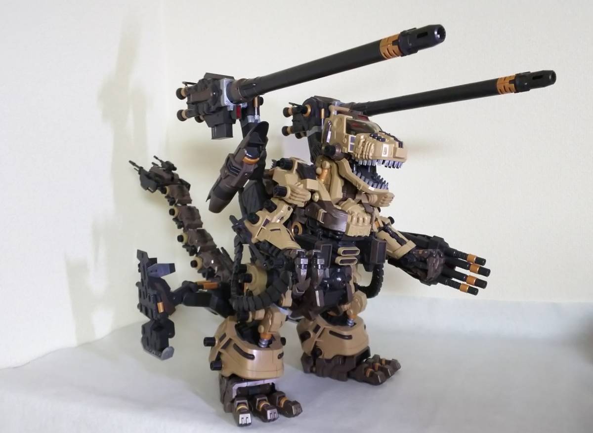 ZOIDS ゾイド HMM 「限定 ゴジュラス・ジ・オーガ 」 素組み見本有