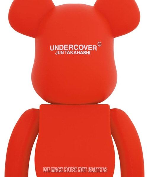 未使用品 BE@RBRICK UNDERCOVER LOGO RED 1000% ベアブリック