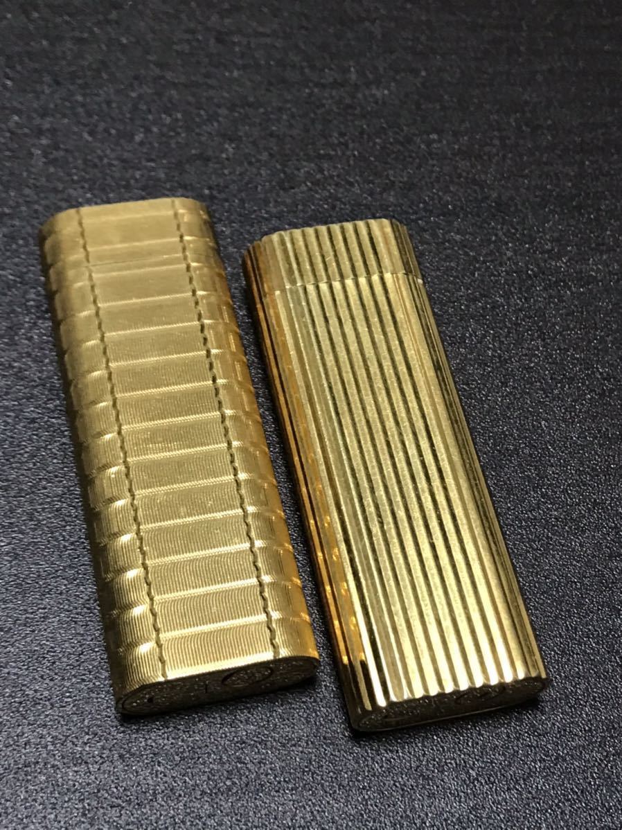 1円〜激安スタート!! Cartier カルティエ ガスライター ゴールド 2本
