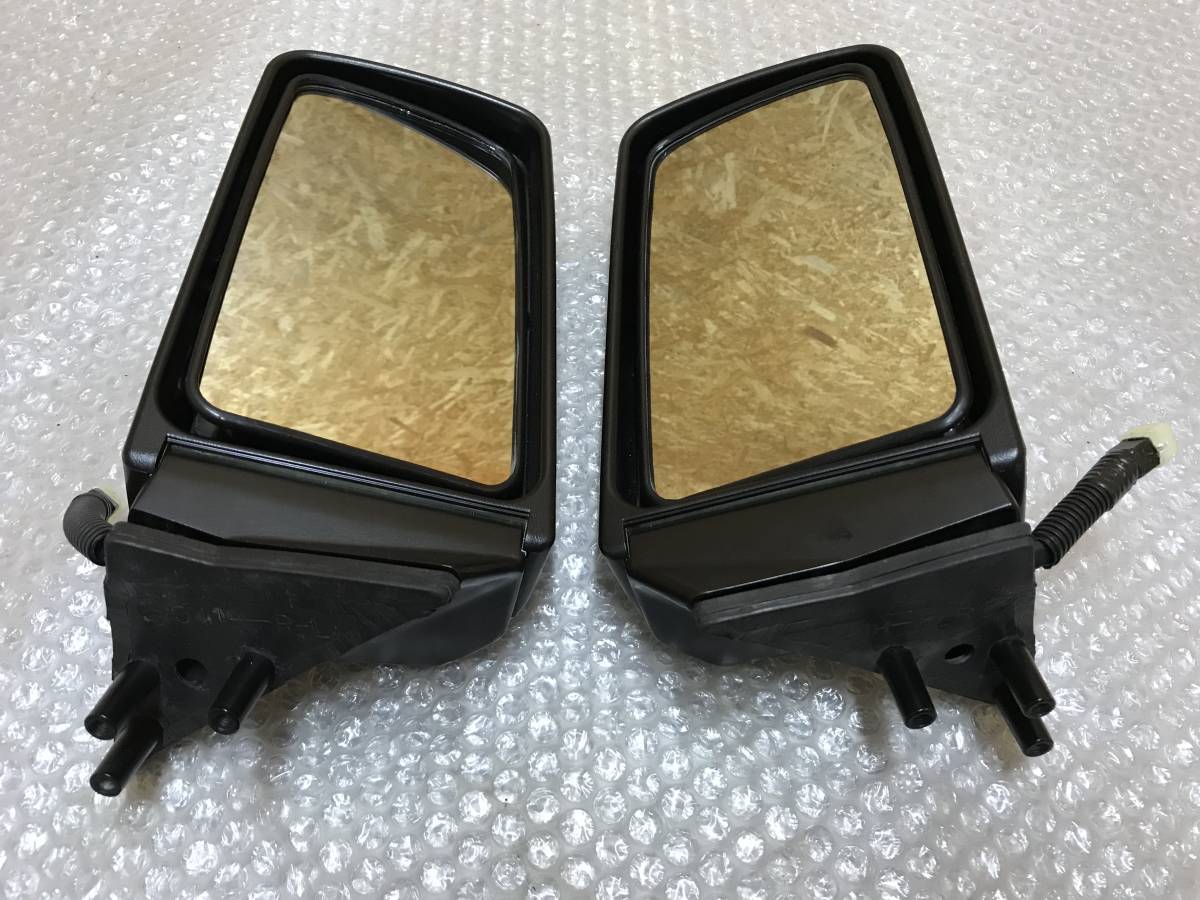 * new old goods * NISSAN Nissan DR30 R30 Skyline original plating door mirror side mirror electric mirror left right iron mask HR30 IMPUL NISMO car and so on 