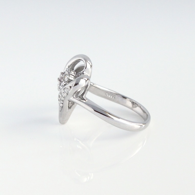 プラチナ ピンク ダイヤ リング 指輪 Pt pink diamond ring
