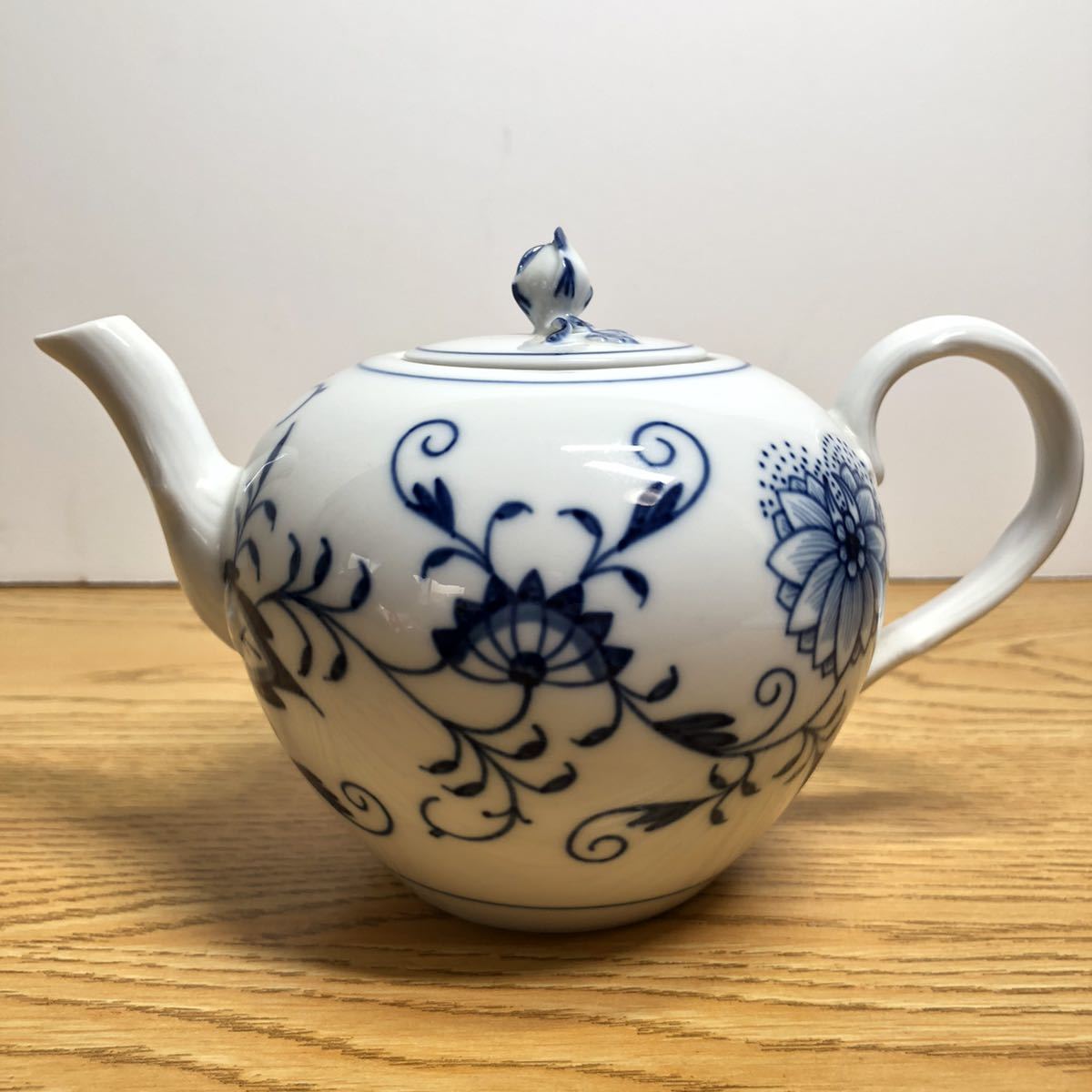 Meissen マイセン ブルーオニオン ティーポット pdamlhokseumawe.com