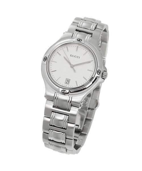 GUCCI グッチ 時計 シルバー YA090318 9045シリーズ クオーツ ユニ