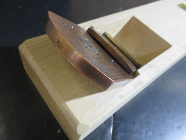 年代物/未使用鉋!》【石橋藤七】『杉用/欅用:寸八/70mm』※2丁