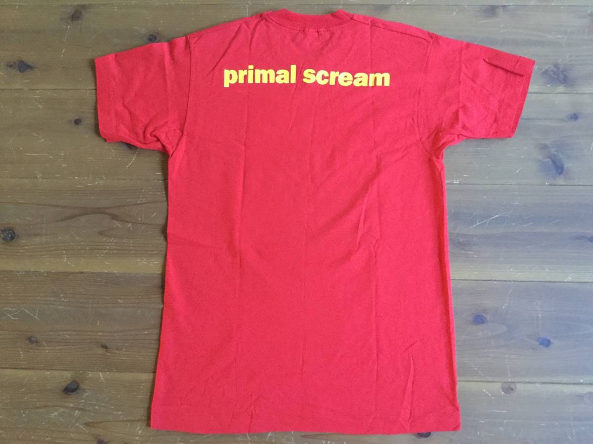 90's PRIMAL SCREAM Tシャツ T shirt 古着 ロック バンド rock band 