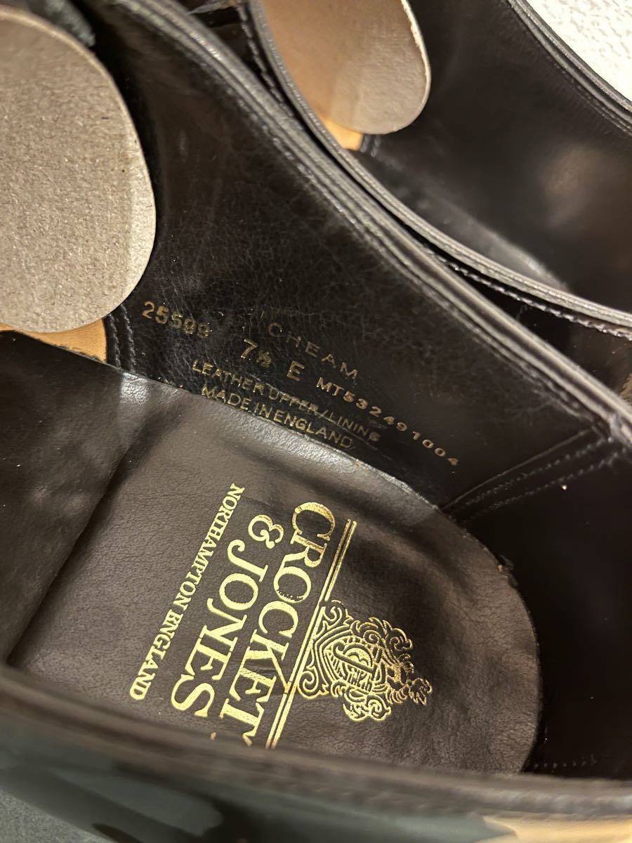クロケット&ジョーンズ(Crockett&Jones)7 1/2 CHEAM 結婚式 新郎