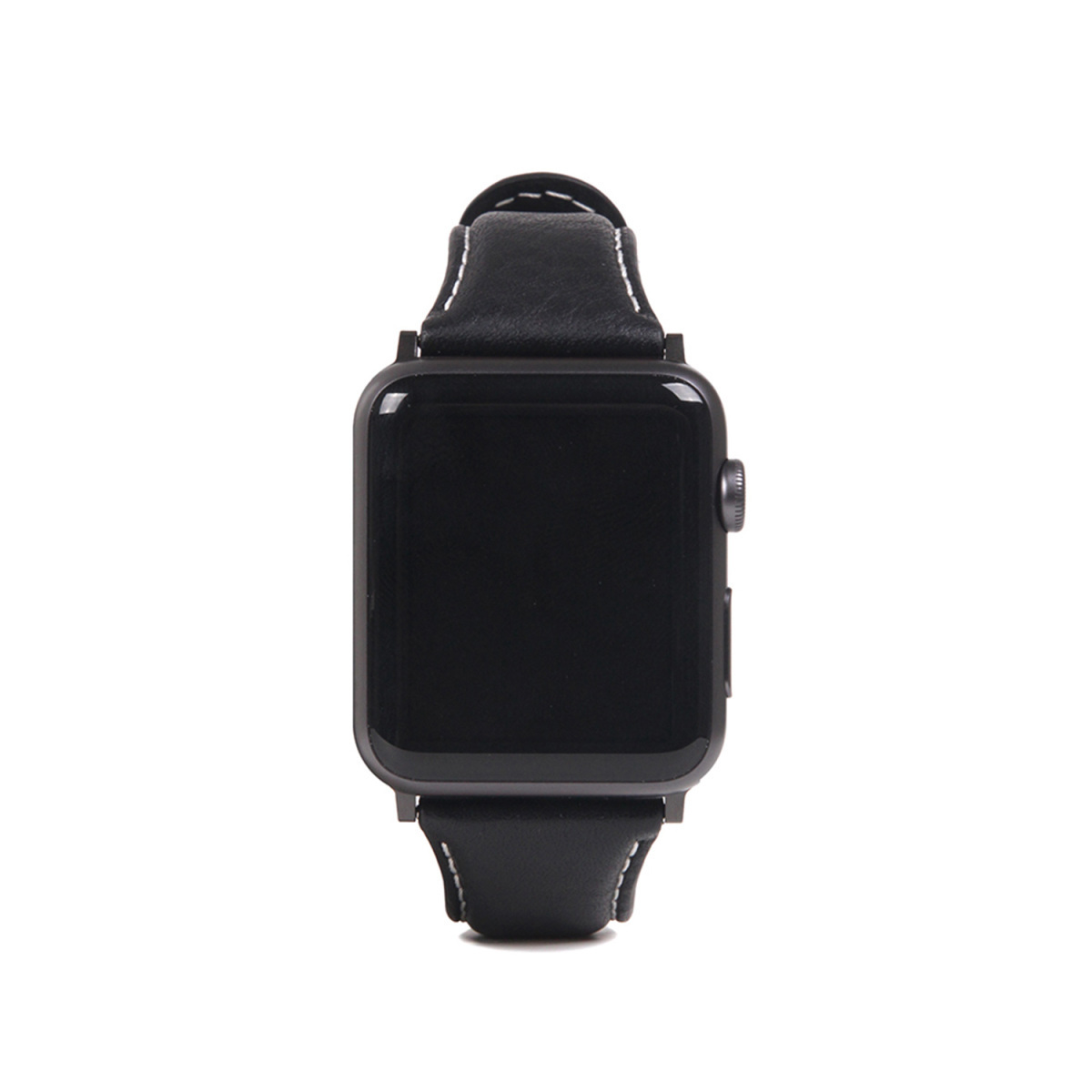 Apple Watchバンド SLG Design Italian Minerva Box Leather 本革 41mm/40mm/38mm用　ブラック SD18397AW