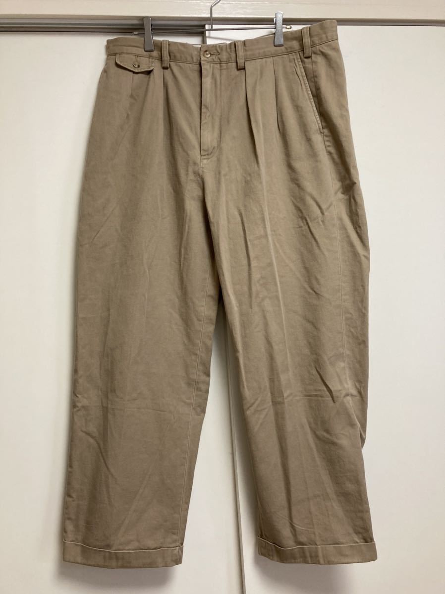 新品未使用タグ付き 〈POLO RALPH LAUREN〉2TUCK BIG CHINO 新品未使用タグ付き 〈POLO RALPH LAUREN〉2TUCK BIG CHINO