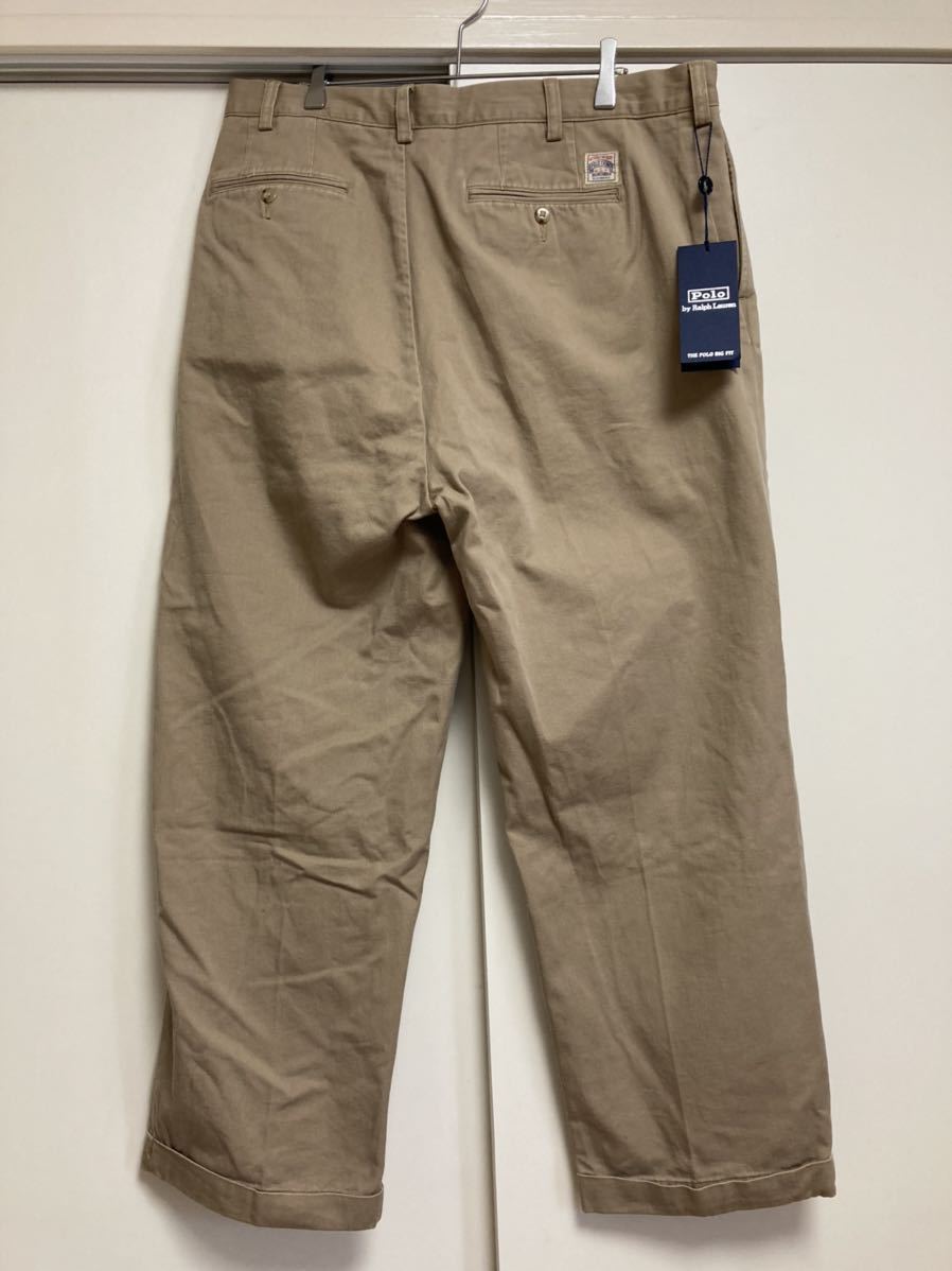 新品未使用タグ付き 〈POLO RALPH LAUREN〉2TUCK BIG CHINO 新品未使用タグ付き 〈POLO RALPH LAUREN〉2TUCK BIG CHINO