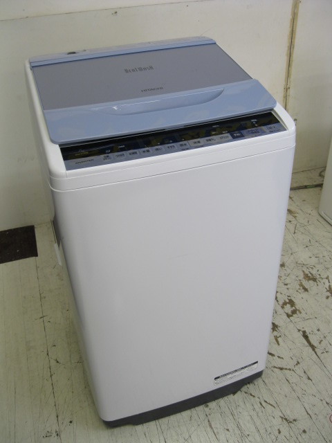 関東送料無料)日立ビートウォッシュ 全自動洗濯機（7kg）BW-V70B(状態
