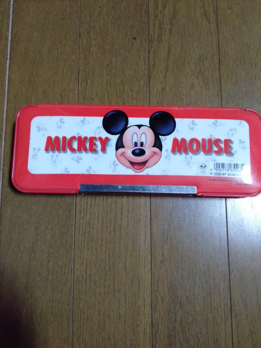 昭和レトロなミッキーマウス筆箱