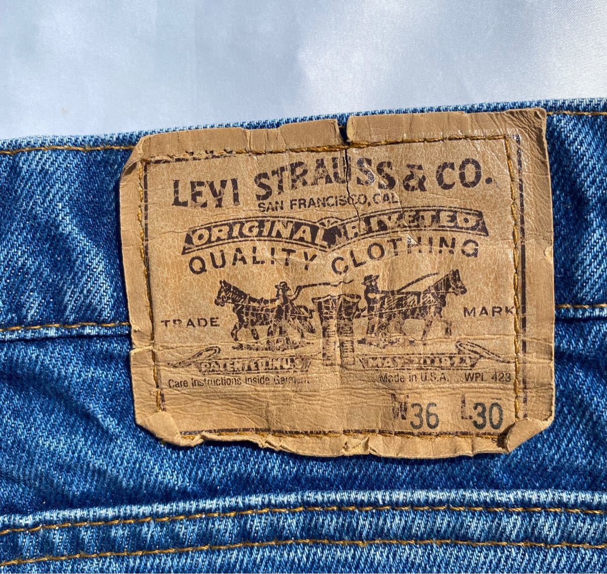 リーバイス515 Levi’s デニム ジーンズ アメリカ製　ヴィンテージ　古着　 ビンテージ　 Levi''s  米国製