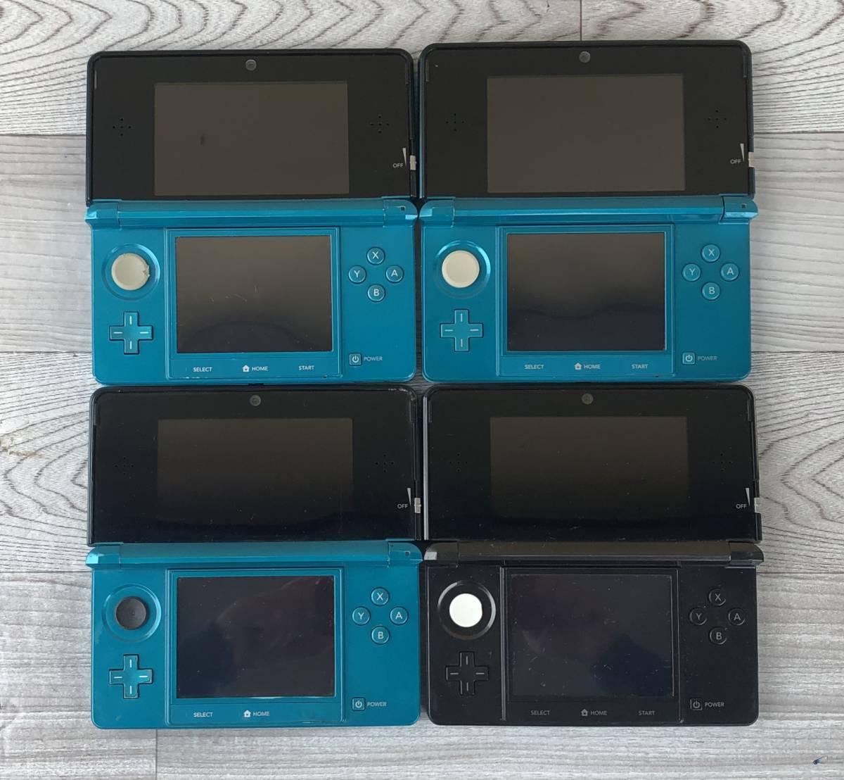 1円~ ジャンク 任天堂 NINTENDO 3DS×6台 3DSLL×1台 New3DSLL×3台 本体