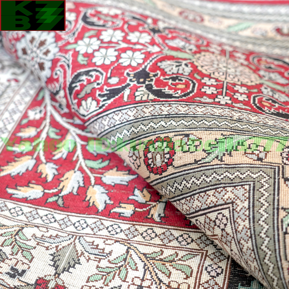 【贅沢敷物】ペルシャ 絨毯 シルク★240ｘ310ｃｍ 100％ ハンドメイド カーペット ラグ 住まい インテリア 応接間 リビング 高級 装飾 V94_画像8