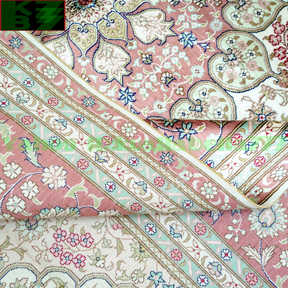 【贅沢敷物】ペルシャ 絨毯 シルク★240ｘ310ｃｍ 100％ ハンドメイド カーペット ラグ 住まい インテリア 応接間 リビング 高級 装飾 V93_画像7