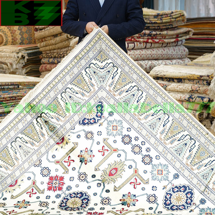 [ luxury rug ]peru car .. silk *310x400cm 100% hand made carpet rug house interior reception interval living high class equipment ornament X22