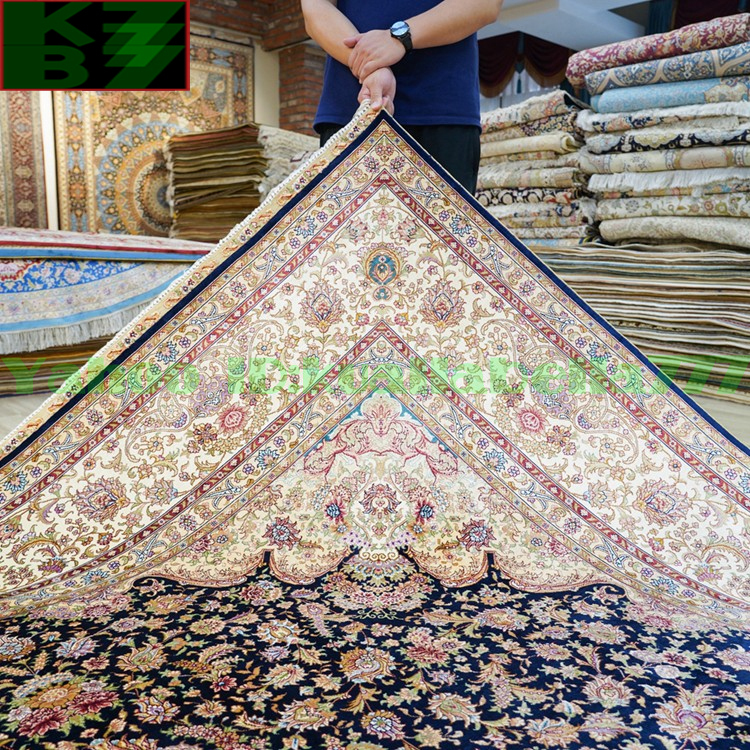 贅沢敷物】ペルシャ絨毯シルク☆240ｘ310ｃｍ 100％ハンドメイド