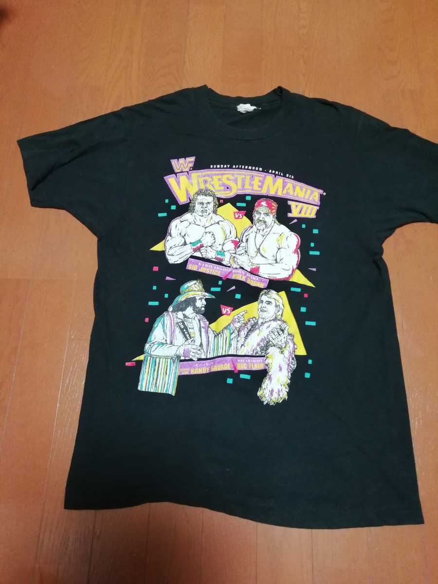 レッスルマニア WWE WWF 90s Tシャツ ハルクホーガン リックフレアー