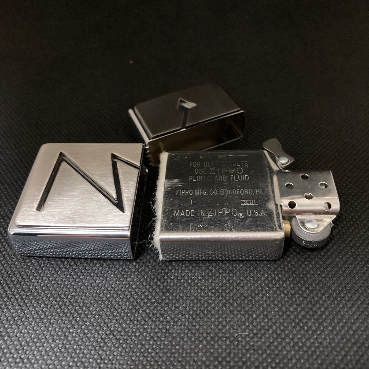 ZIPPO ジグザグ矢印　激レア　運気上昇？　未使用　極美品　箱無し　1997年製