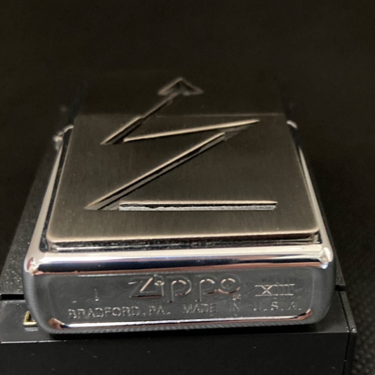 ZIPPO ジグザグ矢印　激レア　運気上昇？　未使用　極美品　箱無し　1997年製