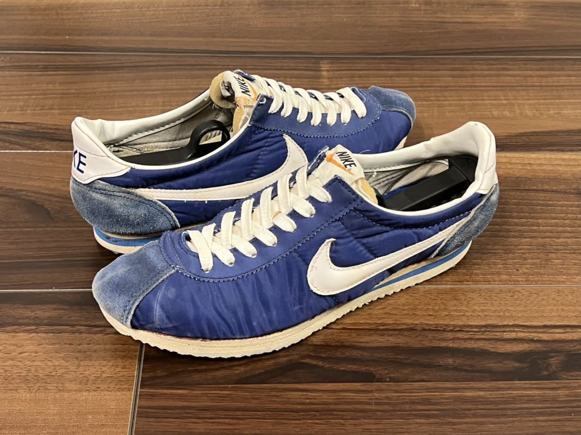 Yahoo!オークション - 美品 70s ナイキ ナイロンコルテッツ 紺 Yahoo!オークション - 美品 70s ナイキ ナイロンコルテッツ 紺