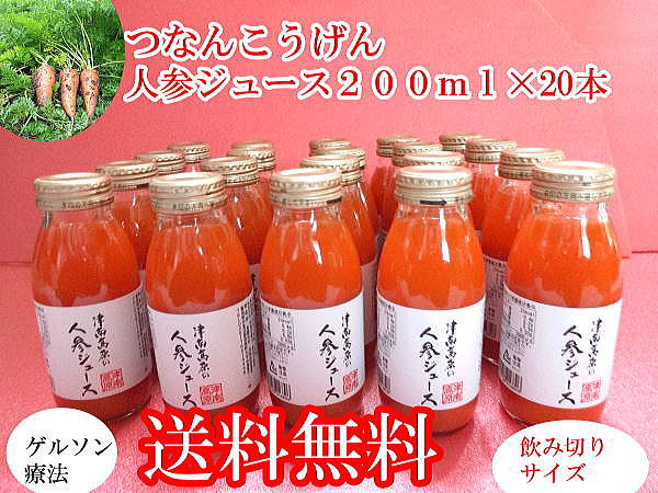 【送料無料】　生野菜ジュース 手作り絞り　各200ｍ×20本_画像3