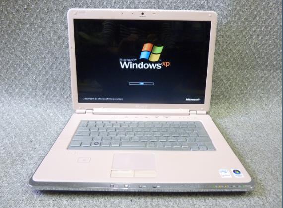 ★Win XP・7・10 OS選択可 14.1”ノート SONY VAIO VGN-CR90S ★ Core2Duo T7500 2.20GHz/4GB/320GB/DVDRAM/無線/カメラ/便利なソフト/1577