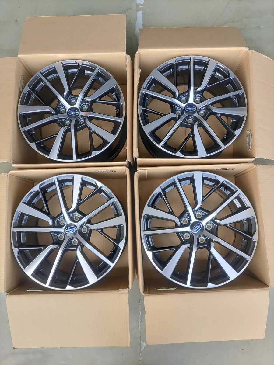 ☆美品!スバル☆新型WRX S4 STi sports EX VBH 純正ホイール4本セット