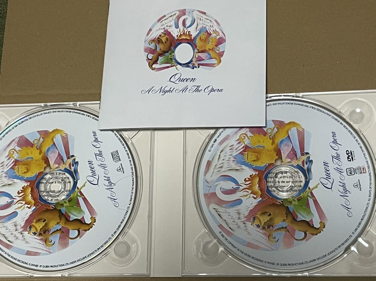 送料込 即決 クイーン - オペラ座の夜 (30周年記念スペシャルエディション) CD+DVD / Queen - A Night At The Opera / TOCP67844