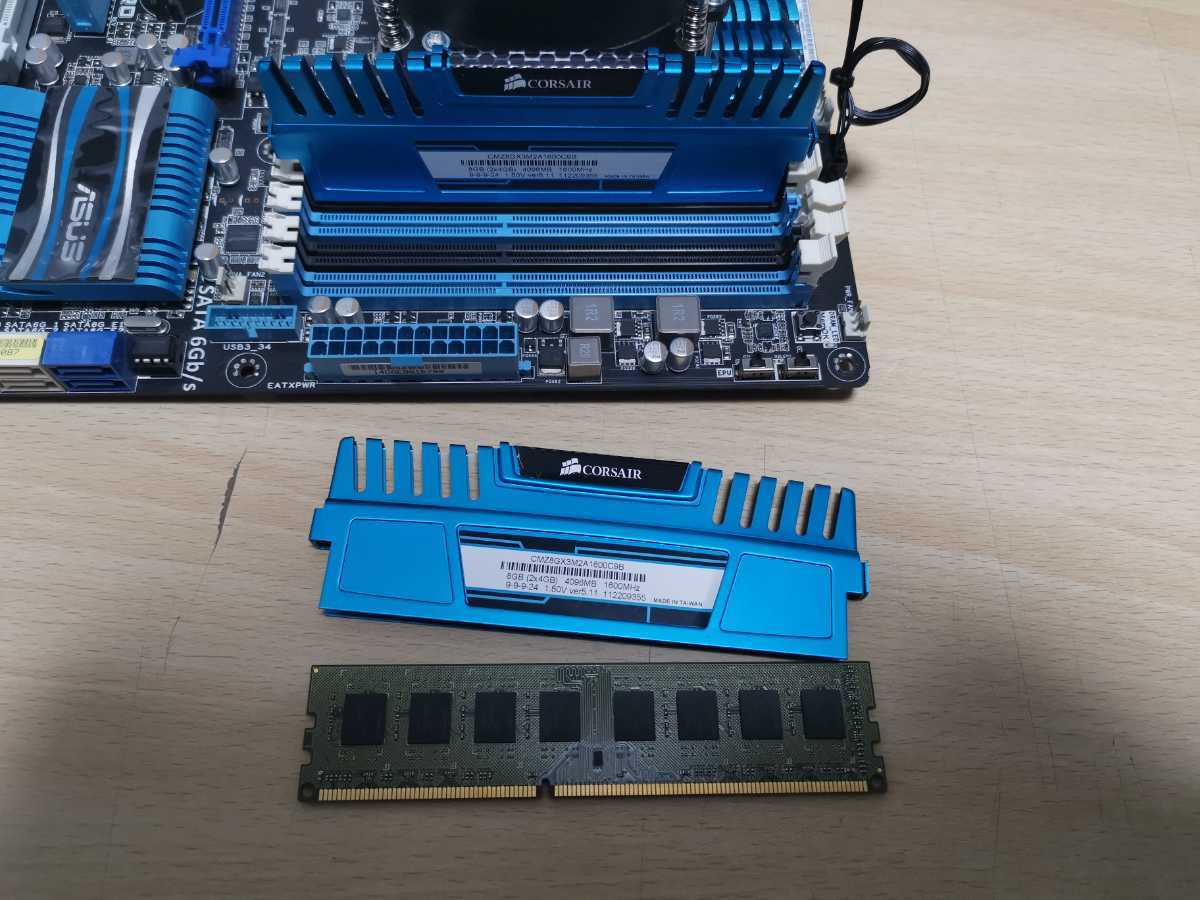 corei7 2600k P8Z68-V PRO DDR3-1600 24GB