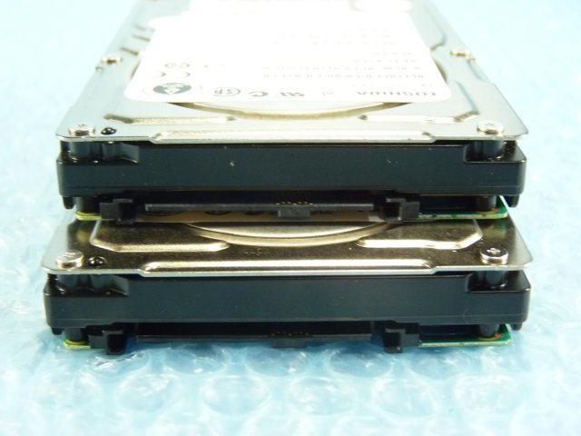 1GLX2 // 2個セット NEC N8150-331 300GB 2.5インチ SAS 15K(15000)rpm 6Gb (TOSHIBA MK3001GRRB) 15mm /// NEC Express5800/R120d-1M 取外_画像5