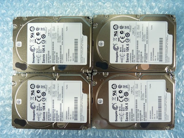 1JWJ4 // 4 piece set Seagate Savvio 10K.6 ST900MM0006 900GB 2.5 -inch SAS 6Gb 10000rpm /A3C40166991//Fujitsu PRIMERGY TX2540 M1 taking out 