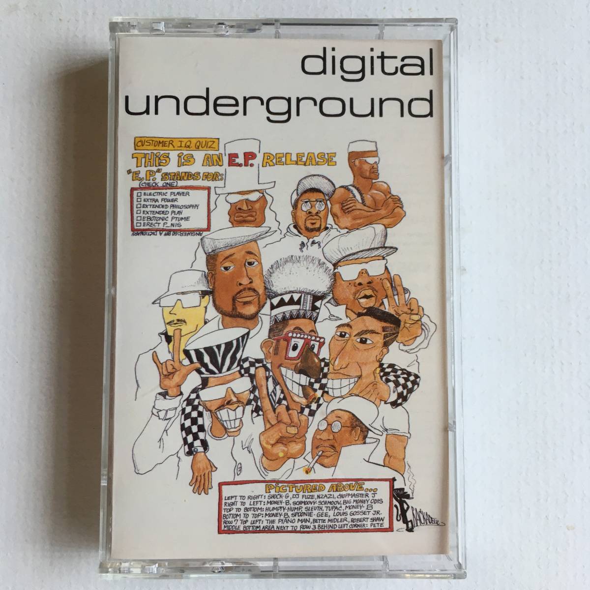 P-FUNK □ DIGITAL UNDERGROUND デジタル・アンダーグラウンド □ THIS IS AN EP RELEASE 2PAC 参加_画像1