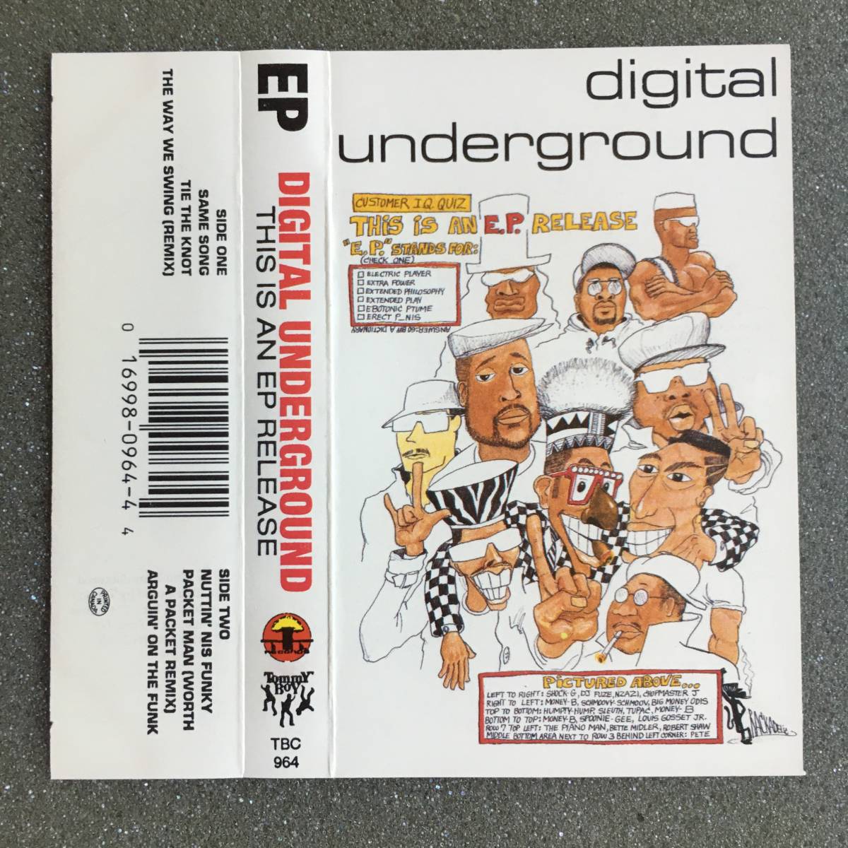 P-FUNK □ DIGITAL UNDERGROUND デジタル・アンダーグラウンド □ THIS IS AN EP RELEASE 2PAC 参加_画像3