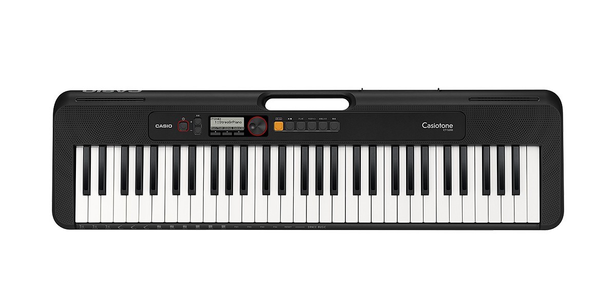 CASIO CT-S200 BK 61鍵盤 カシオ ベーシックキーボード