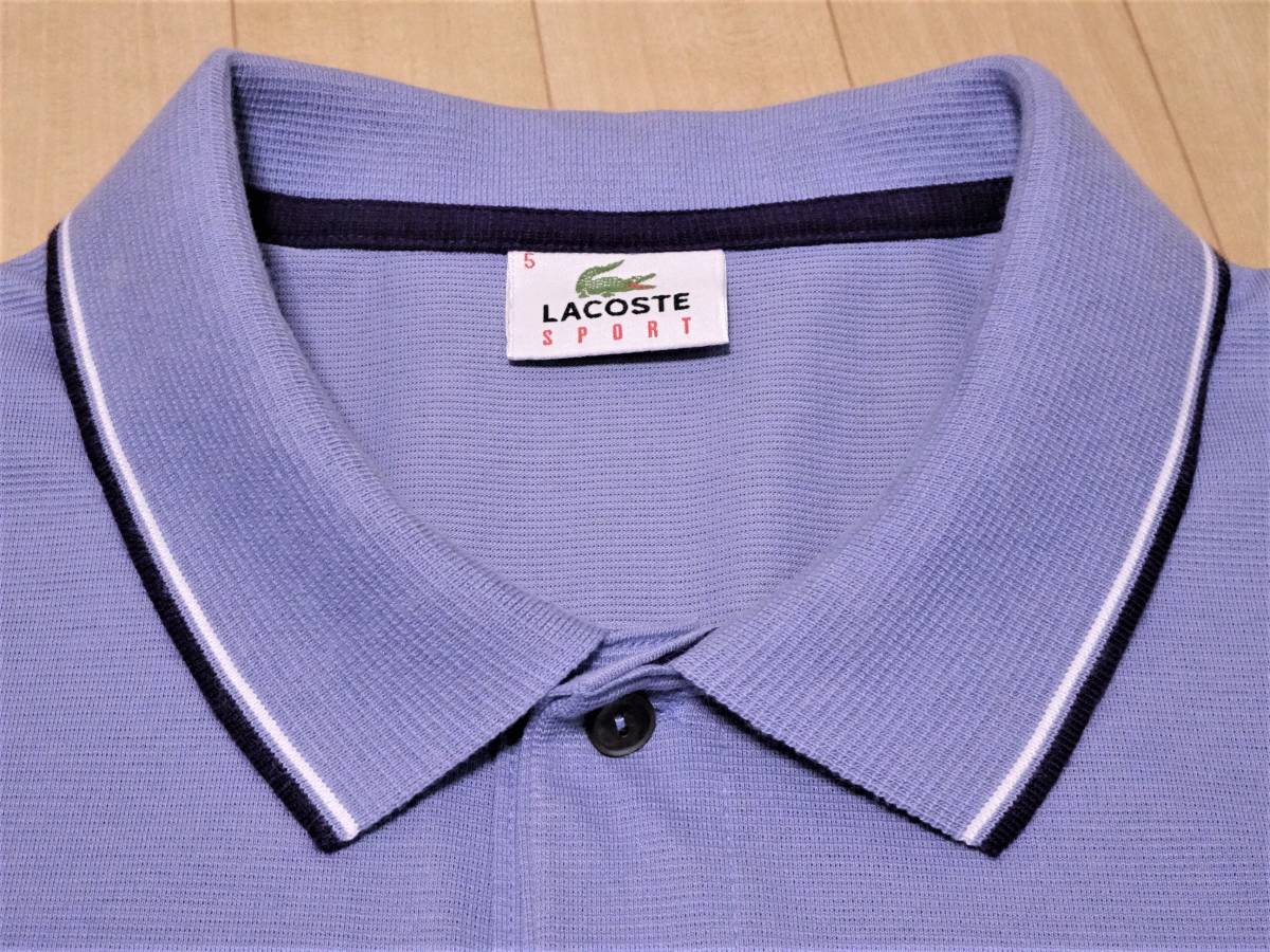 ■ラコステ■LACOSTE■ポロシャツ■5■胸周112㎝■L1003の画像2