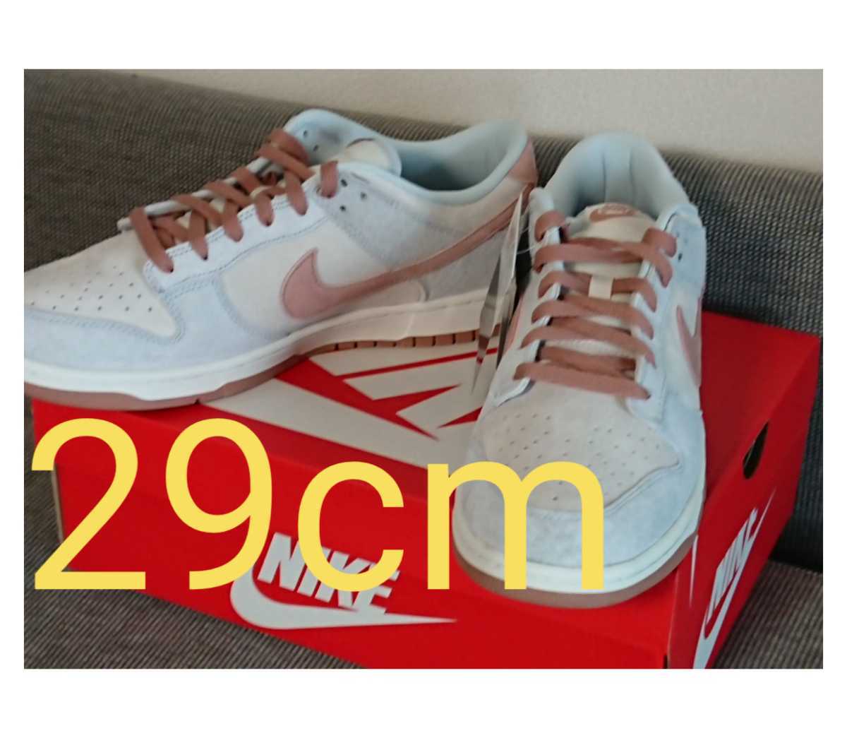 ファッションデザイナー 未使用 NIKE DUNK ナイキ LOW 30cm fossil SB