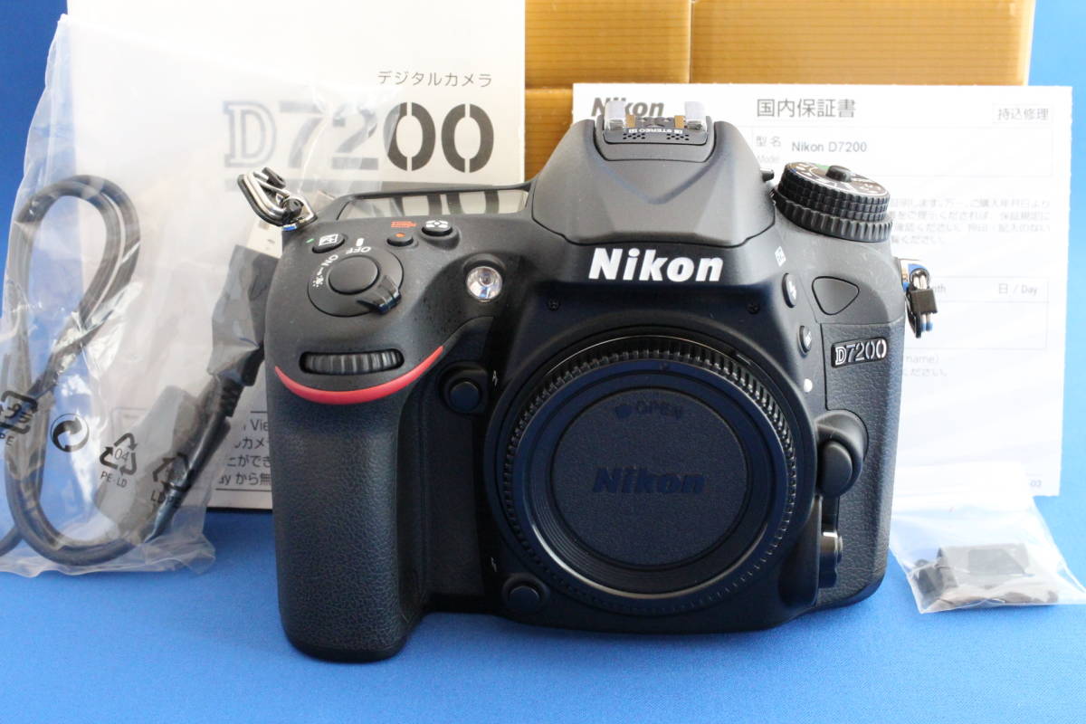 ★☆【美品】Nikon D7200 (****416)　☆★_画像1