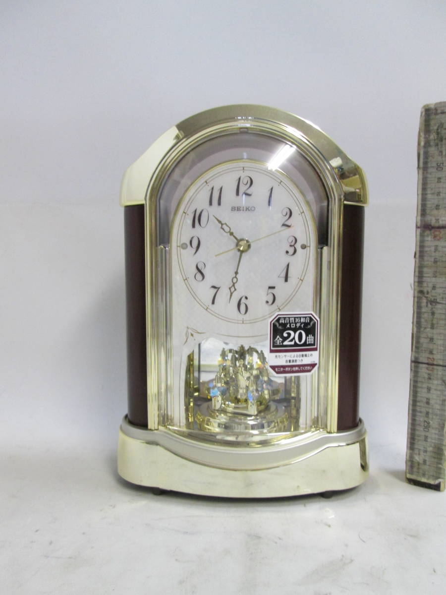 ヤフオク! - SEIKO セイコー 置時計 BY237G 毎時 メロディ...