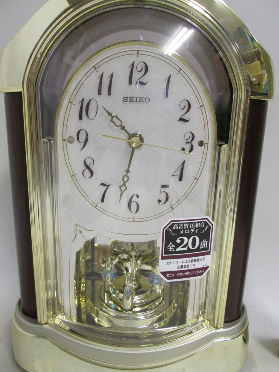 ヤフオク! - SEIKO セイコー 置時計 BY237G 毎時 メロディ...