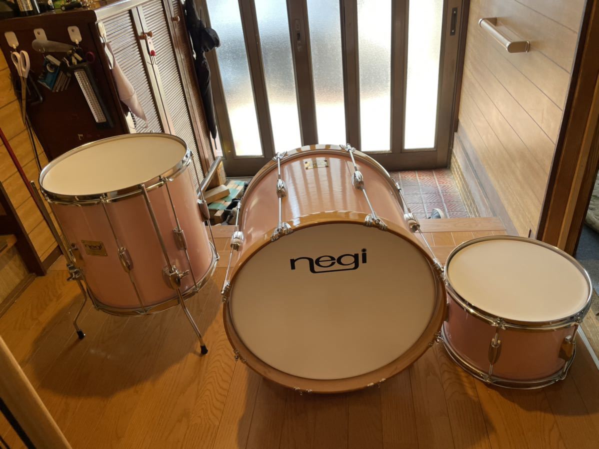 新品同様 希少品 定価約17万 Negi Drums ネギ ドラム セット レトロ