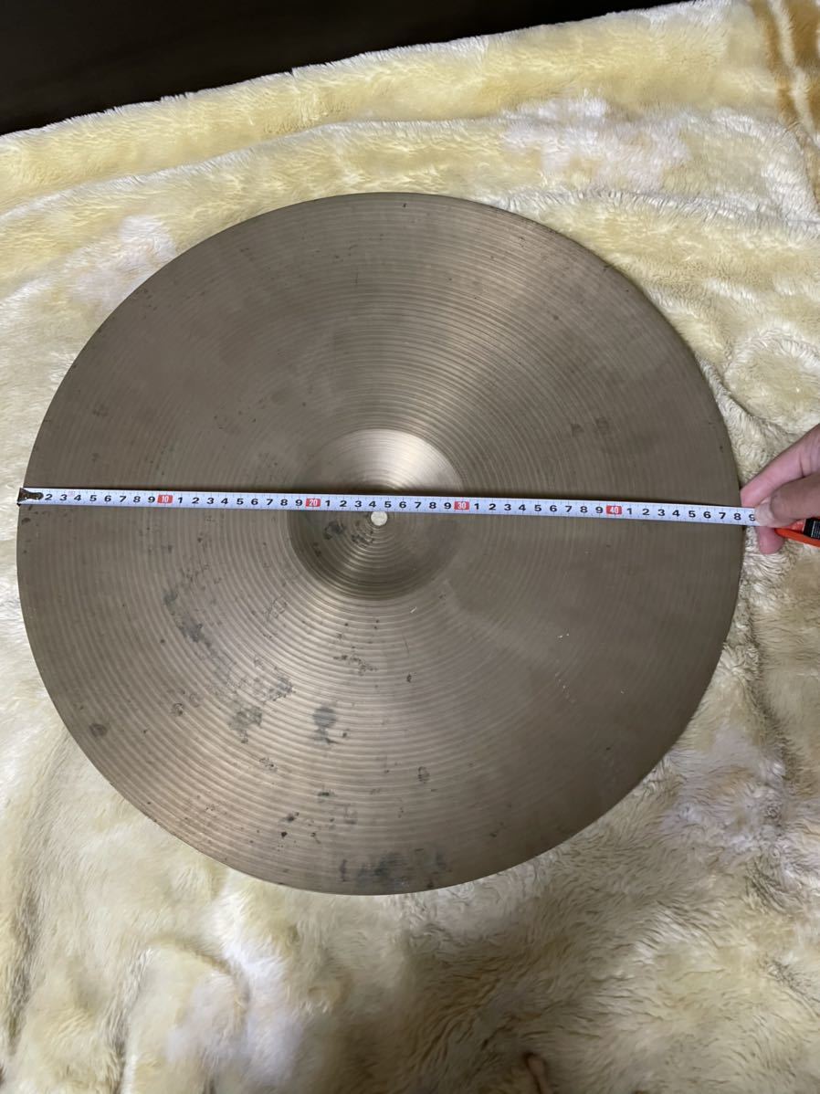希少品 PAISTE FORMULA 602 シンバル 19インチ クラッシュ ライド