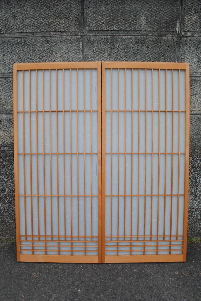 .6 2 листов комплект бумага для сёдзи стекло обивка документ . раздвижные двери shoji способ раздвижная дверь 1060x455x22 мм 