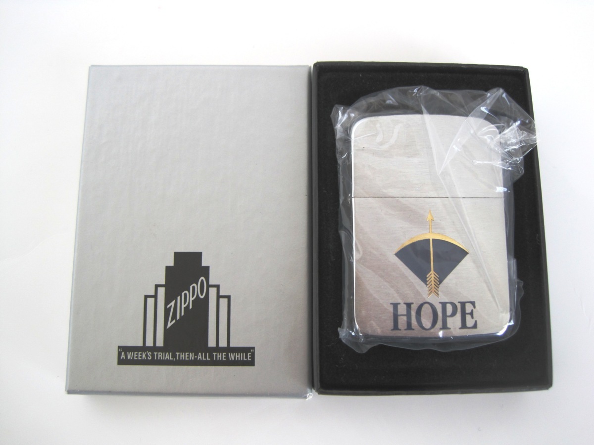 ZIPPO ジッポ HOPE, PEACE, BALI-