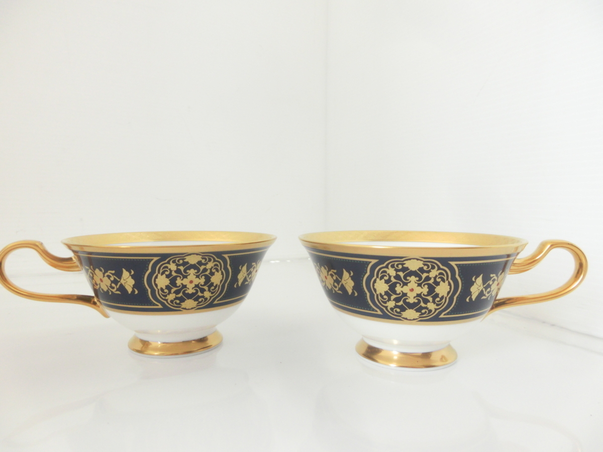 ●Noritake ノリタケ 廃盤品 IMPERIAL CREST インペリアルクレスト 金彩 ティーカップ オールドノリタケ 高級ライン 希少_画像1