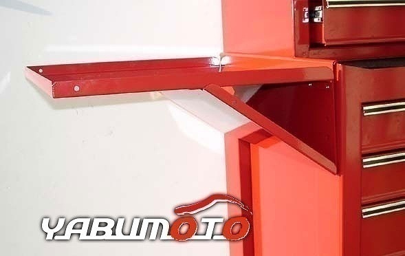 SEEDNEW　サイドテーブル　赤　キャビネット収納に YTB002-R_画像3